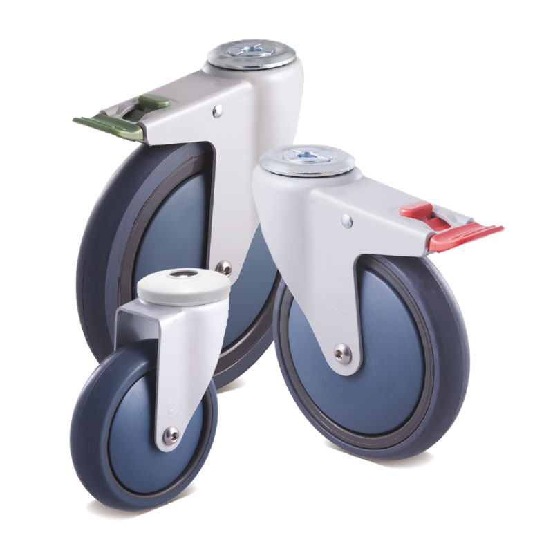 Corrosion-free Powder coated castors